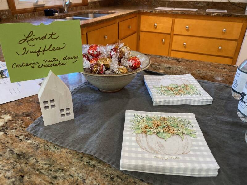 Complimentary Chocolates