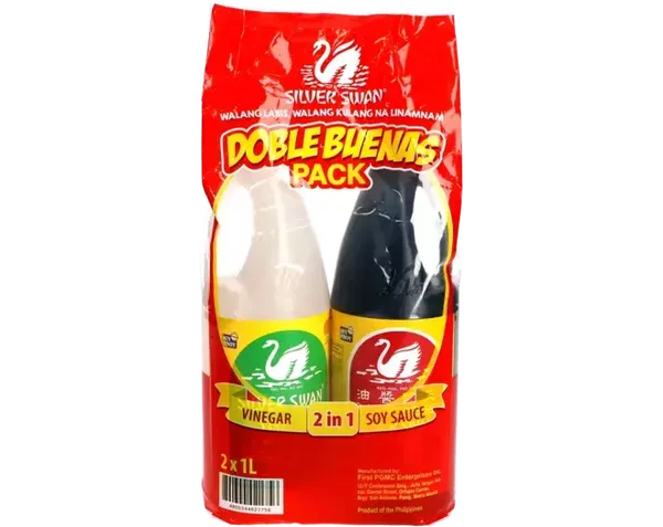 Silver Swan - Value Pack Soy Sauce + Vinegar ( 1L )