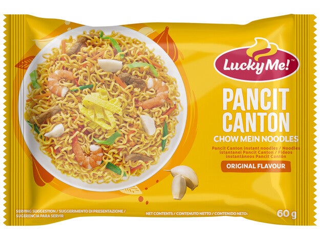 Lucky Me Instant Noodles Pancit Canton Original flavor (60g)
