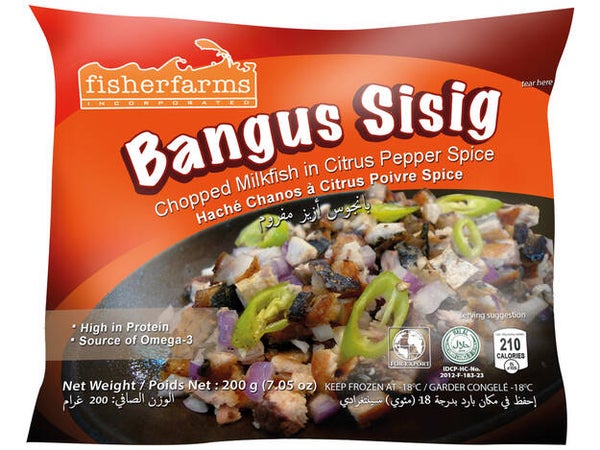 Sisig Bangus | Chopped & Seasoned Milkfish ( 200g )