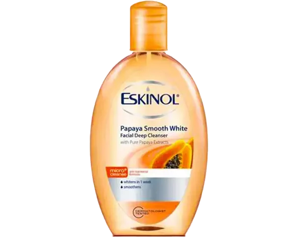 Eskinol - Facial Deep Cleanser Papaya Smooth White (225ml)