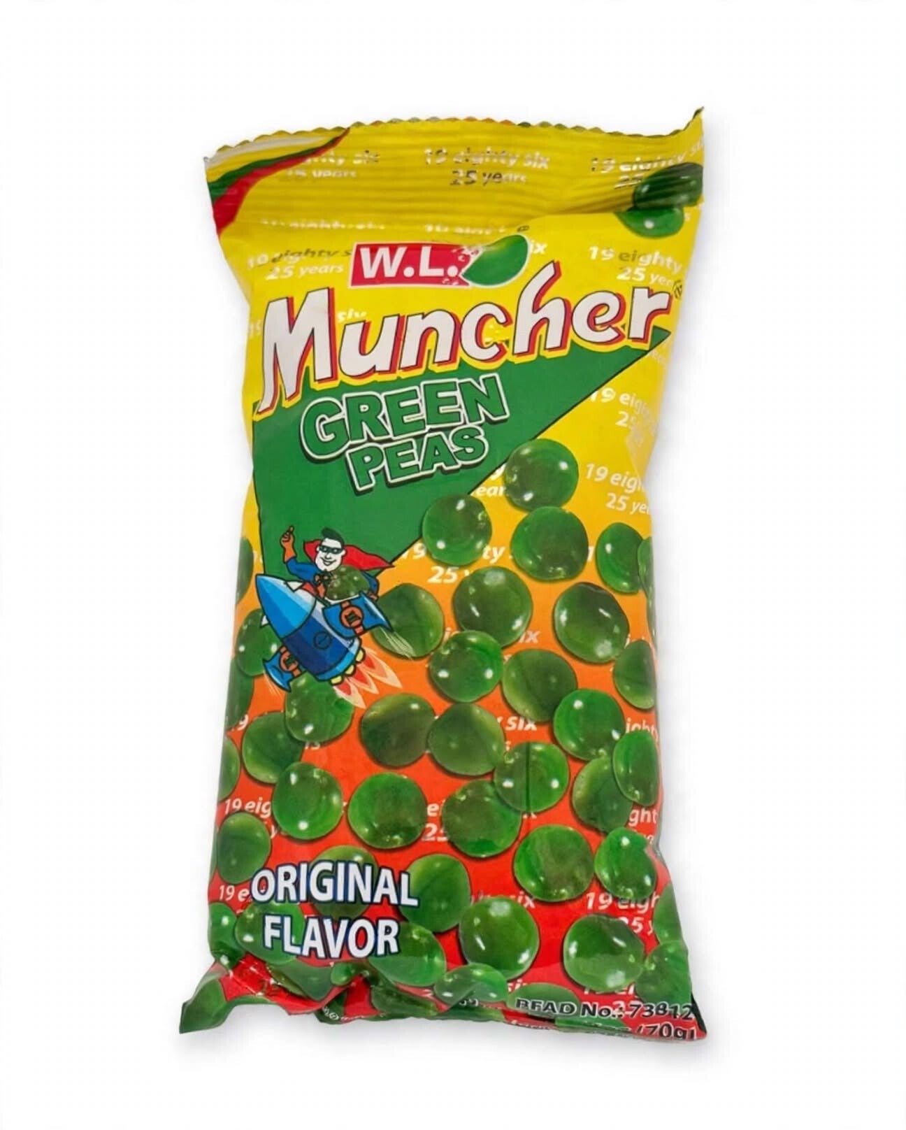 W.L. Muncher Green Peas Original Flavor (70g)