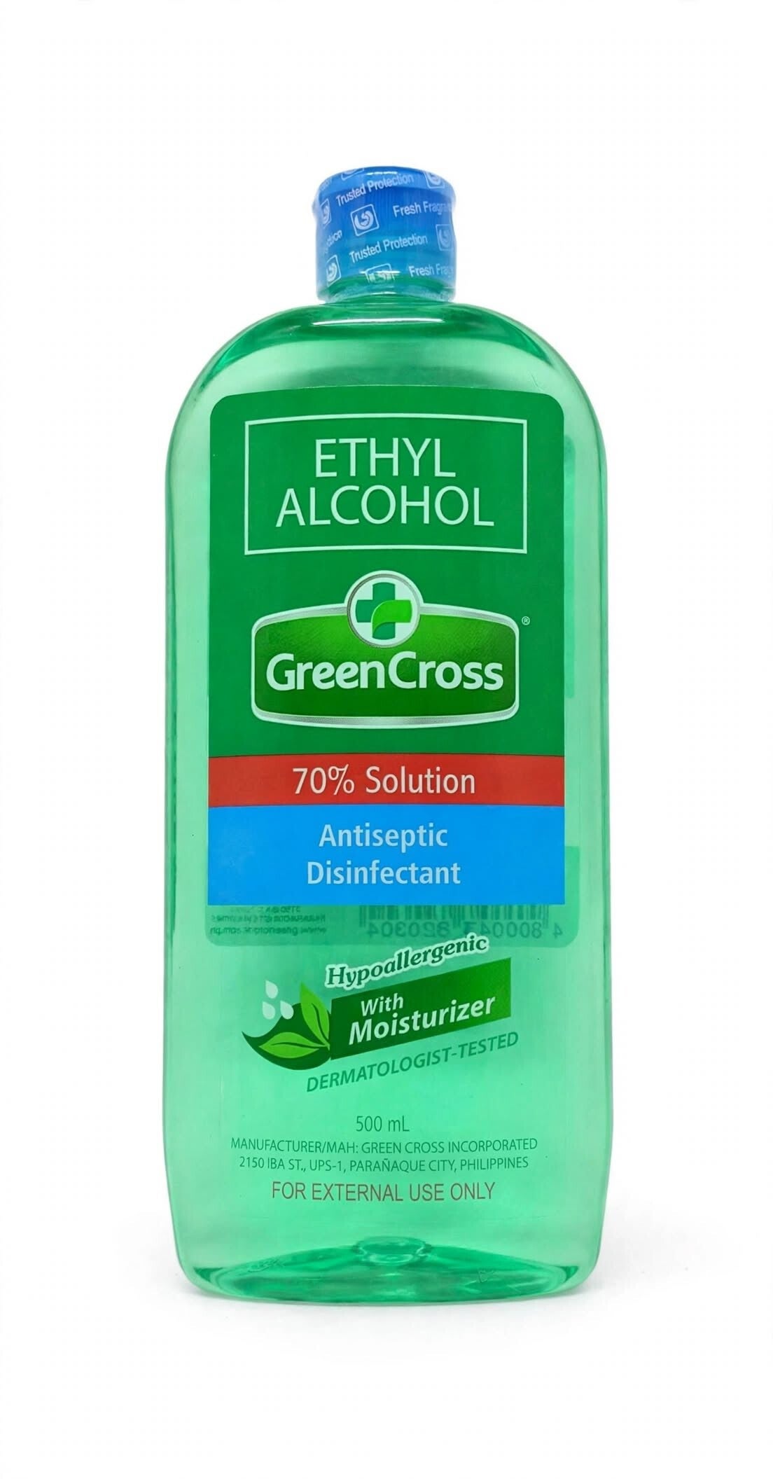 Green Cross  Rubbing Alcohol 70% ISO ( 500ml )