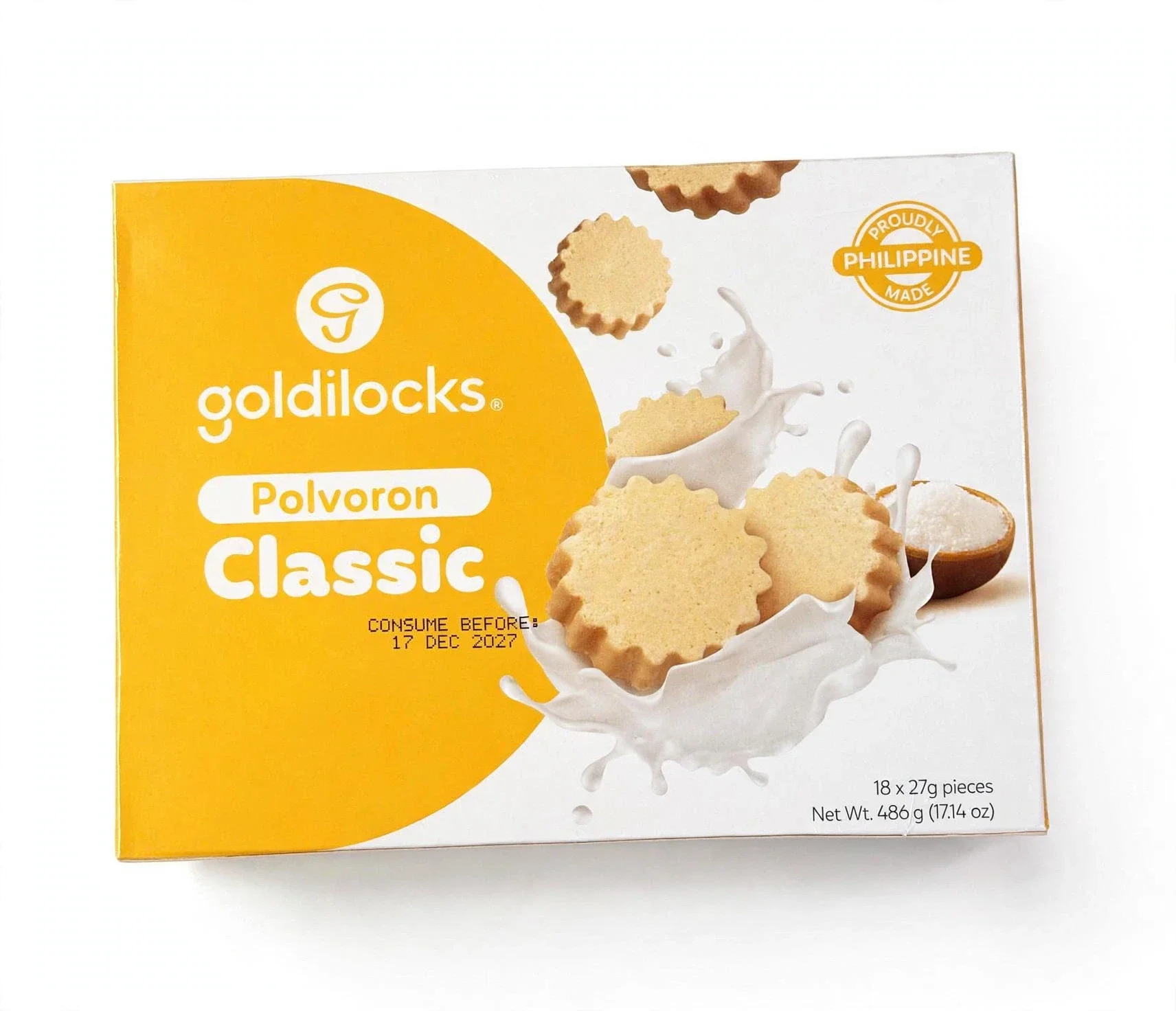 Goldilocks Polvoron Classic ( 486g )