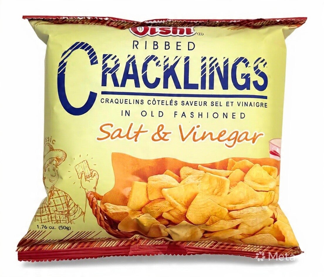 Oishi Ribbed Crackling ( 50g )