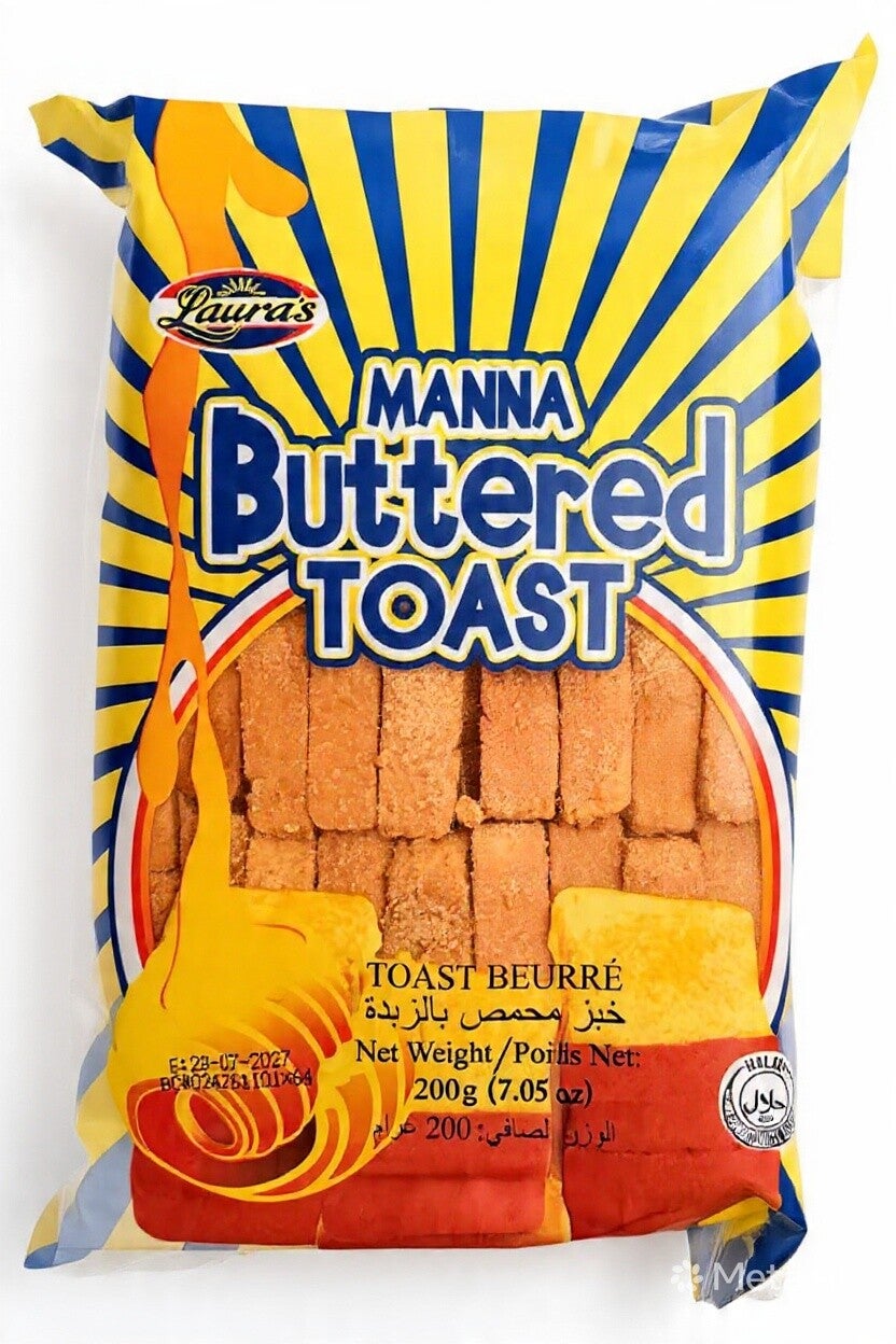 LAURAS MANNA BUTTER TOAST ( 200G )