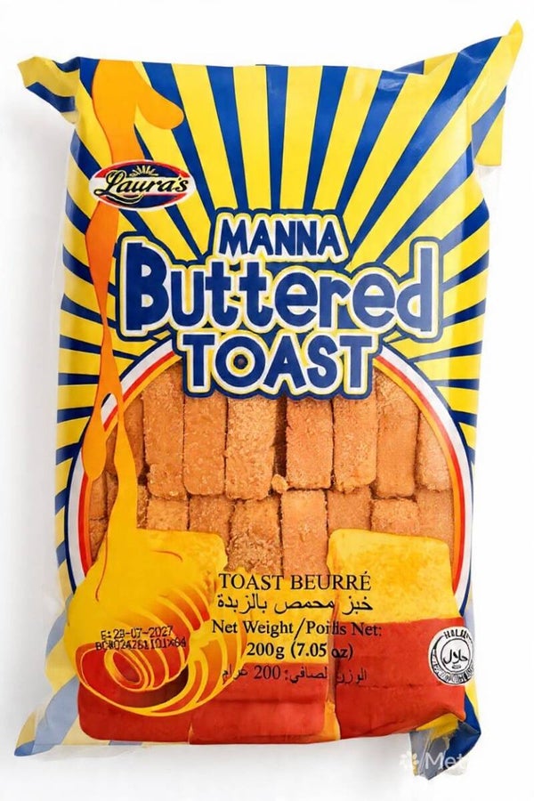 LAURAS MANNA BUTTER TOAST ( 200G )