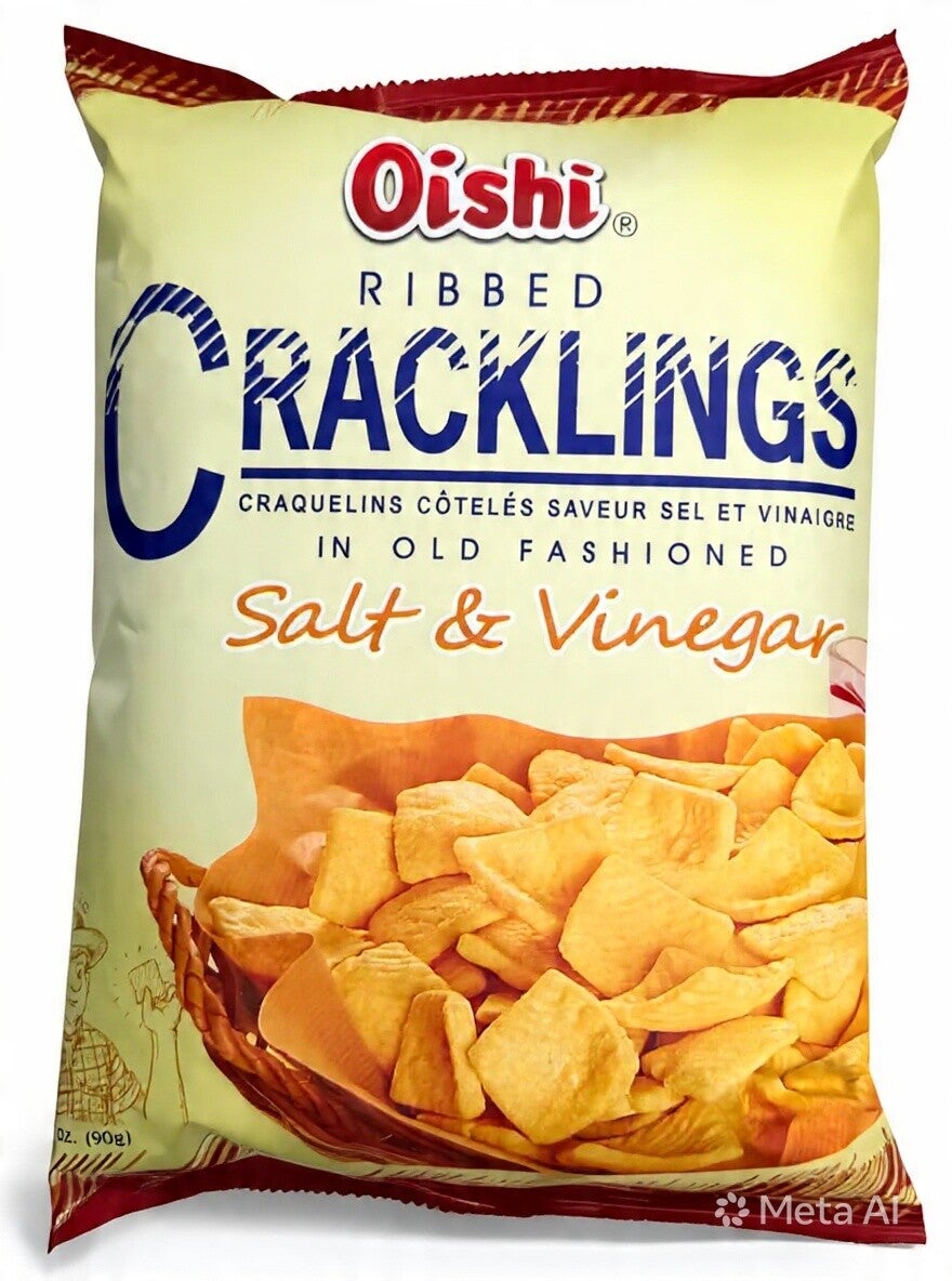 Robbed Cracklings salt & vinegar ( 90g )
