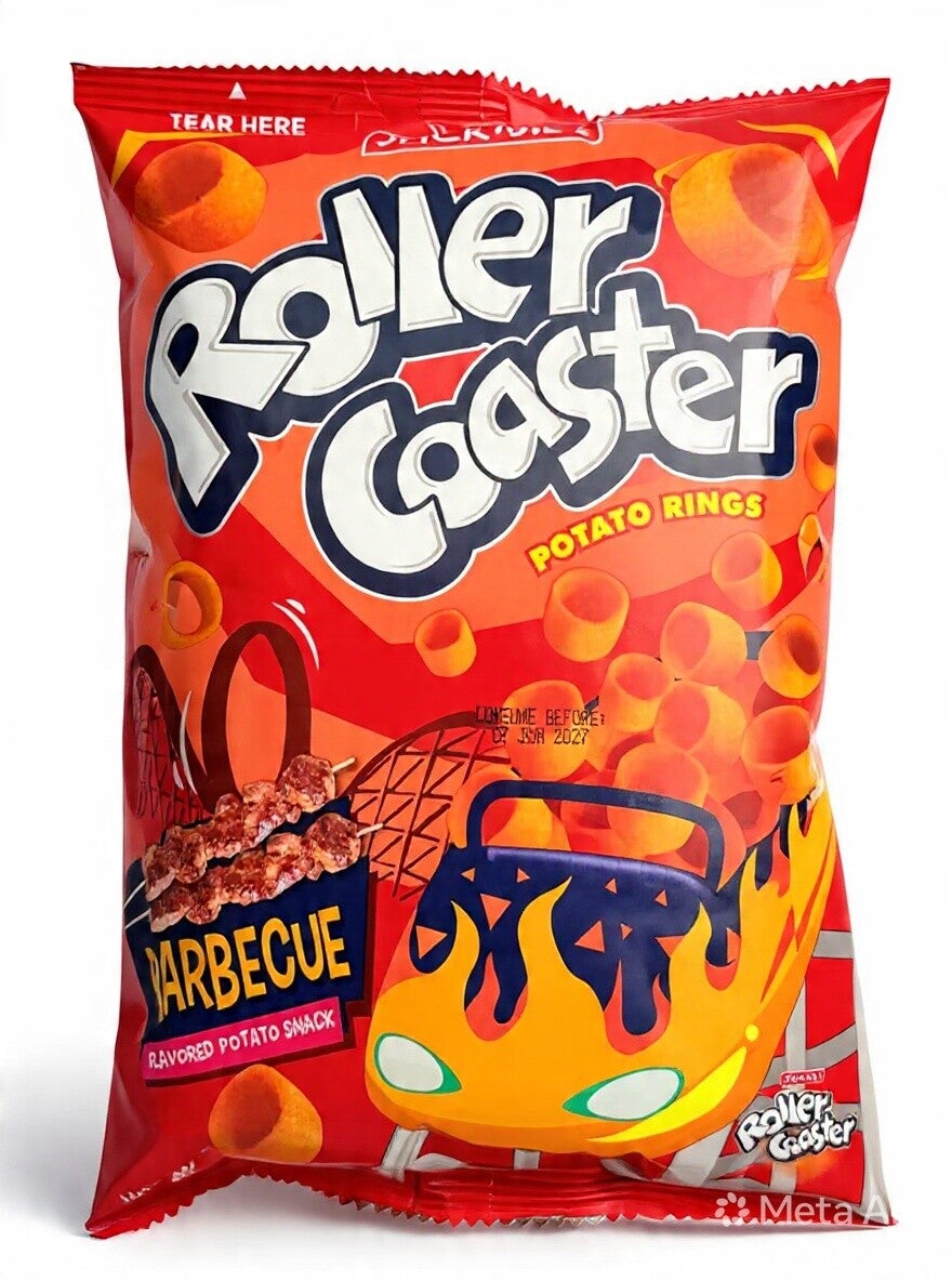 JJ ROLLER COASTER BBQ ( 85G )