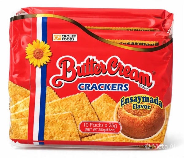 BUTTER CREAM CRACKERS ENSAYMADA ( 250G )