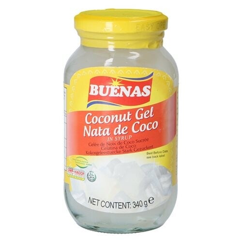 Buenas Coconut Gel White (Nata De Coco) (340g)
