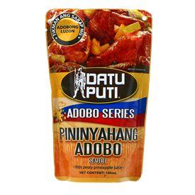 Datu Puti | Adobo Series Pininyahang Adobo Sauce (180ml)