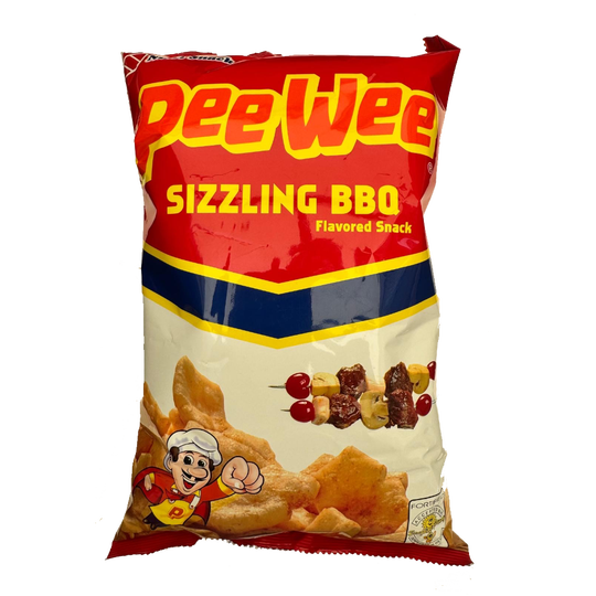 PeeWee Sizzling BBQ flavor snack ( 95g )