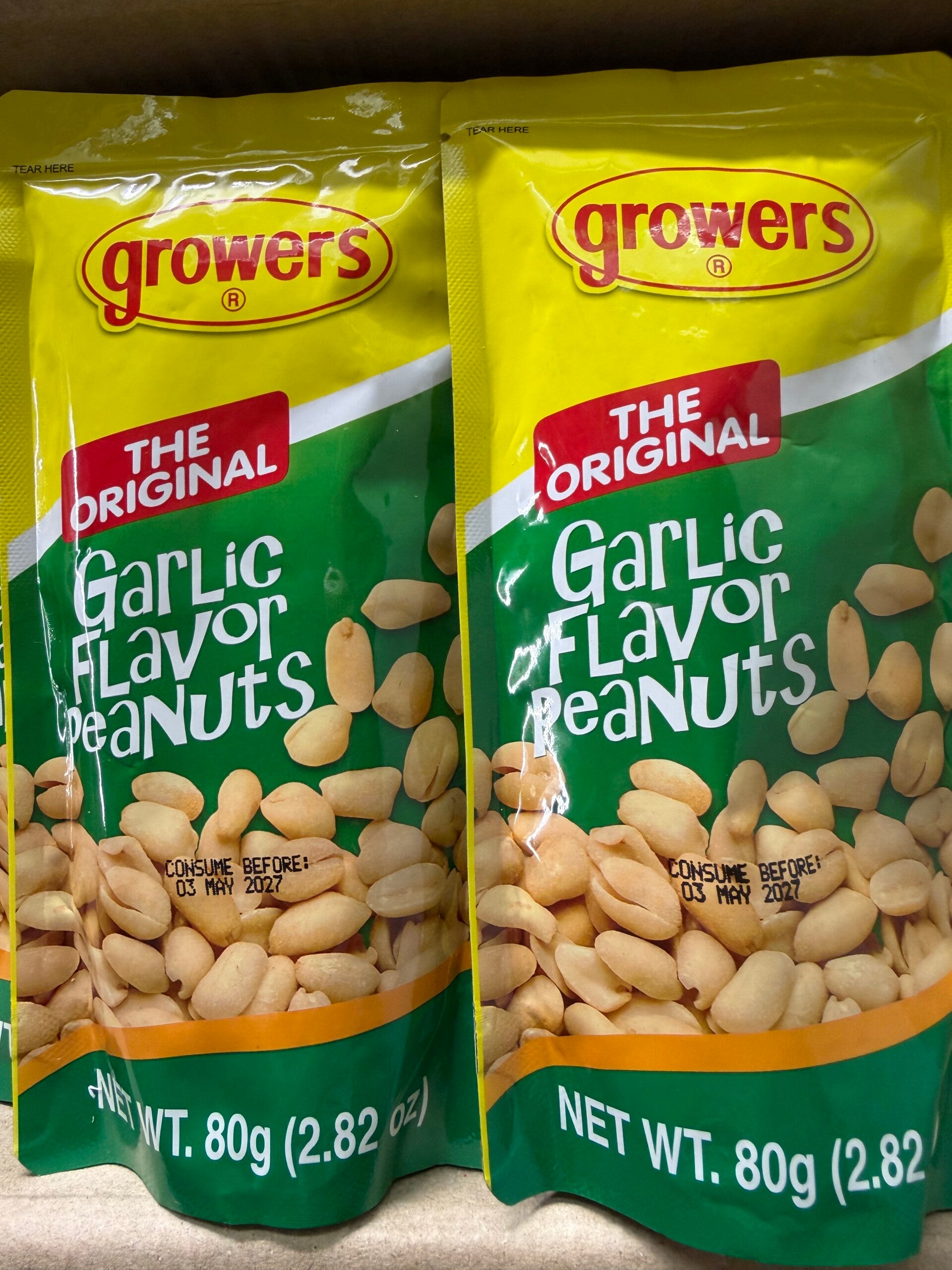Growers peanu garlic (80g)