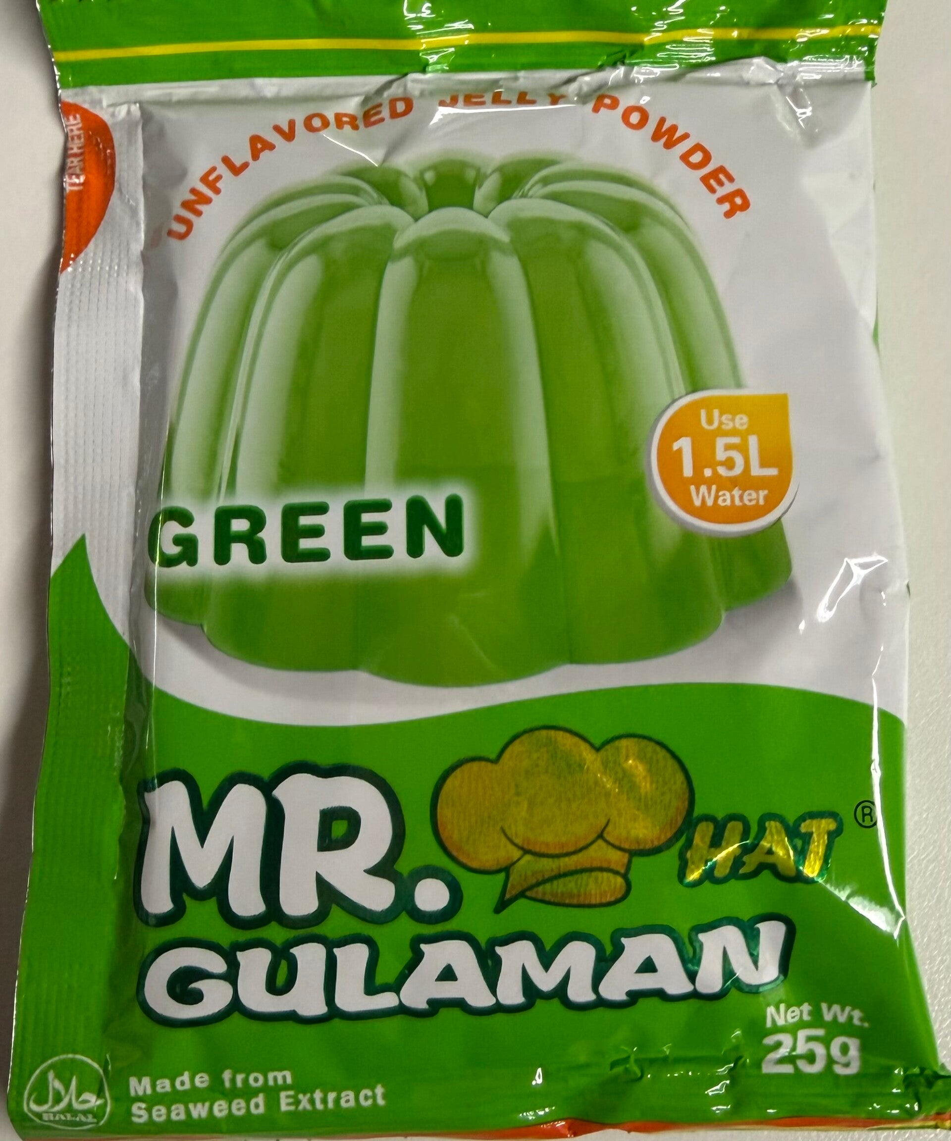 Mr. Gulaman Unflavored Jelly Powder (25g)