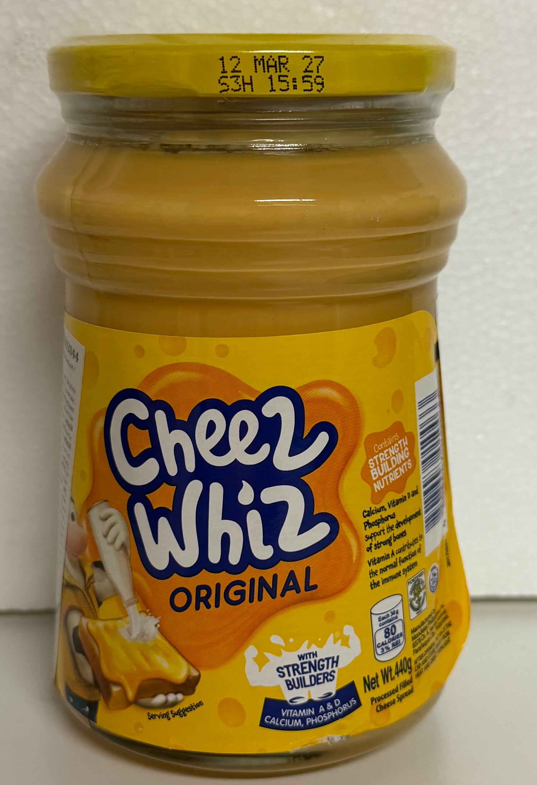 Kraft cheez whiz-original (440g)