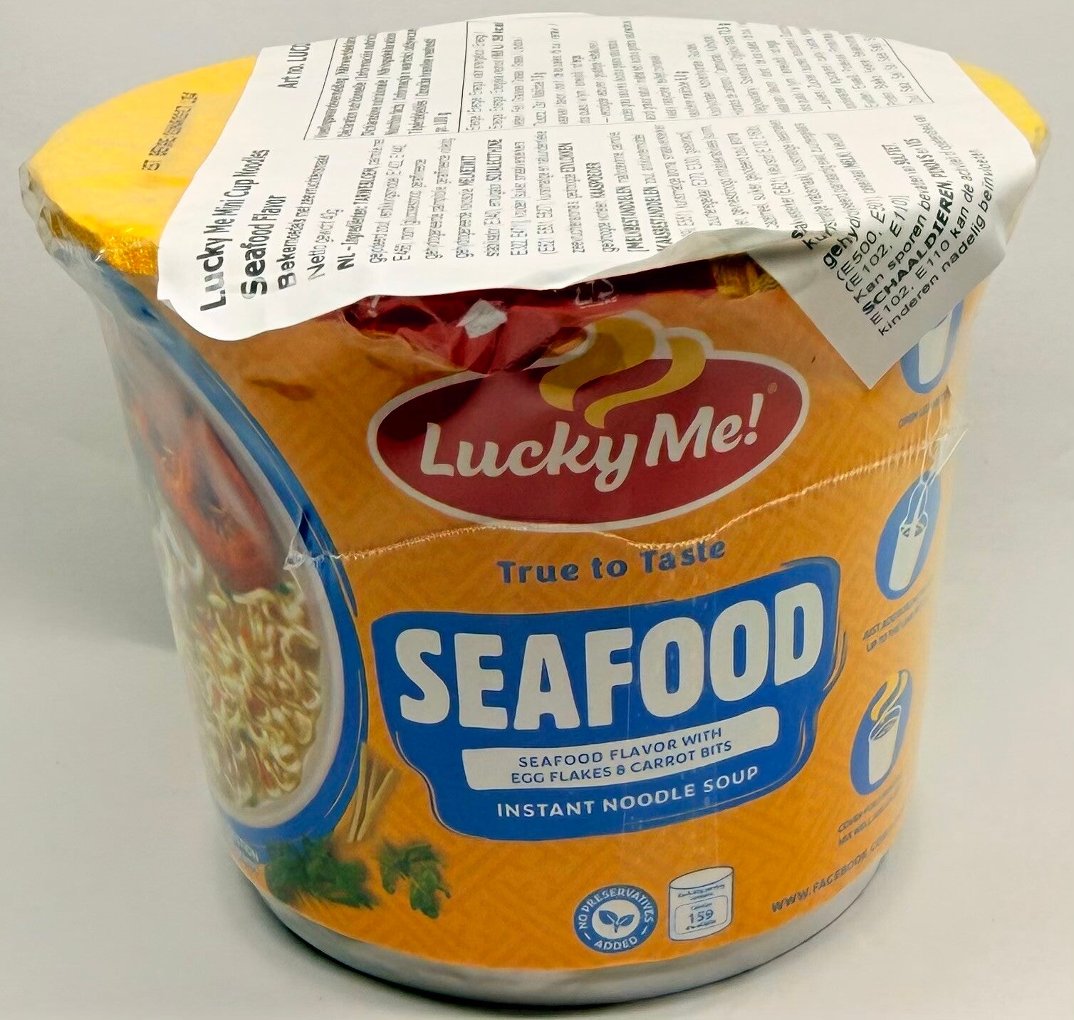 NOODLES CUP Seafood flavor ( 40g )