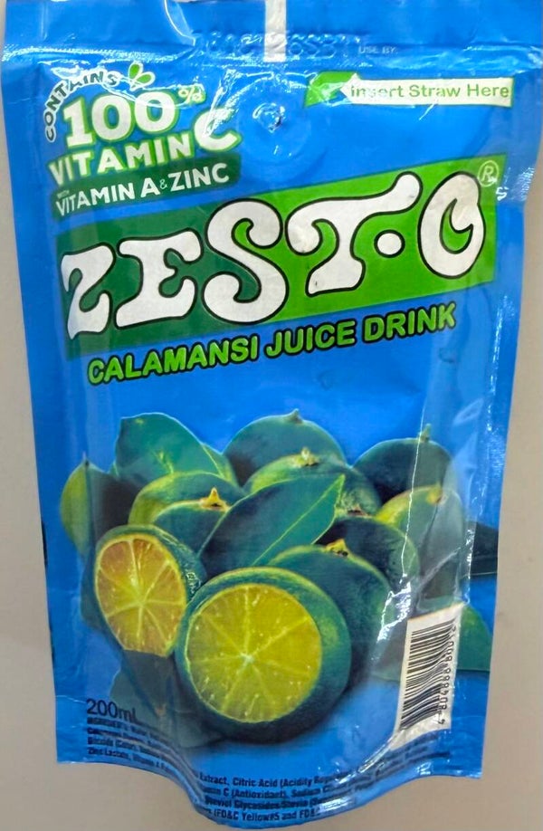 ZESTO CALAMANSI JUICE ( 10 x 200ML ) 1 box