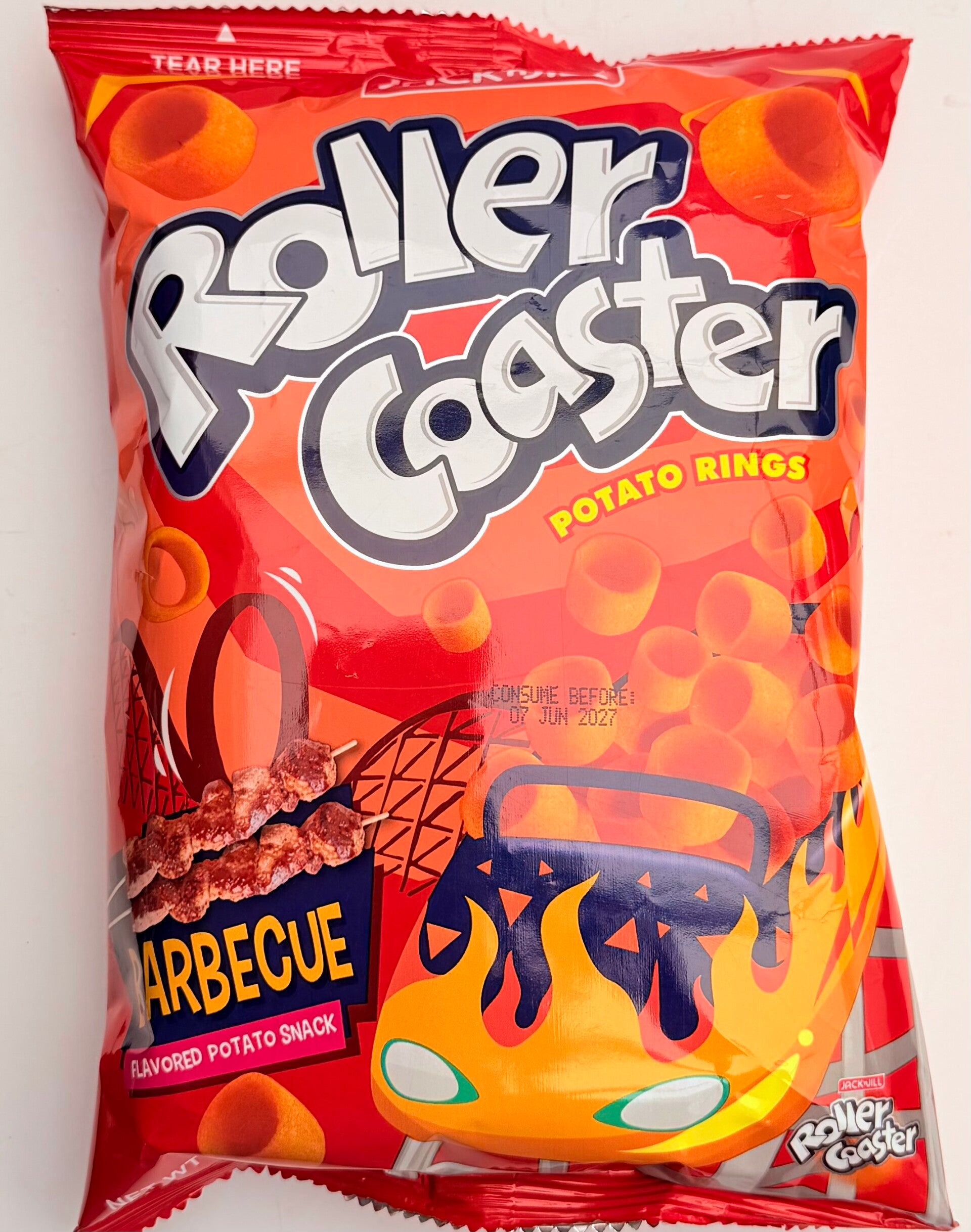 JJ ROLLER COASTER BBQ ( 85G )