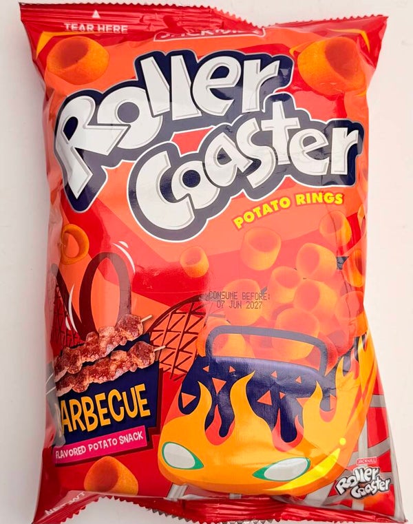JJ ROLLER COASTER BBQ ( 85G )