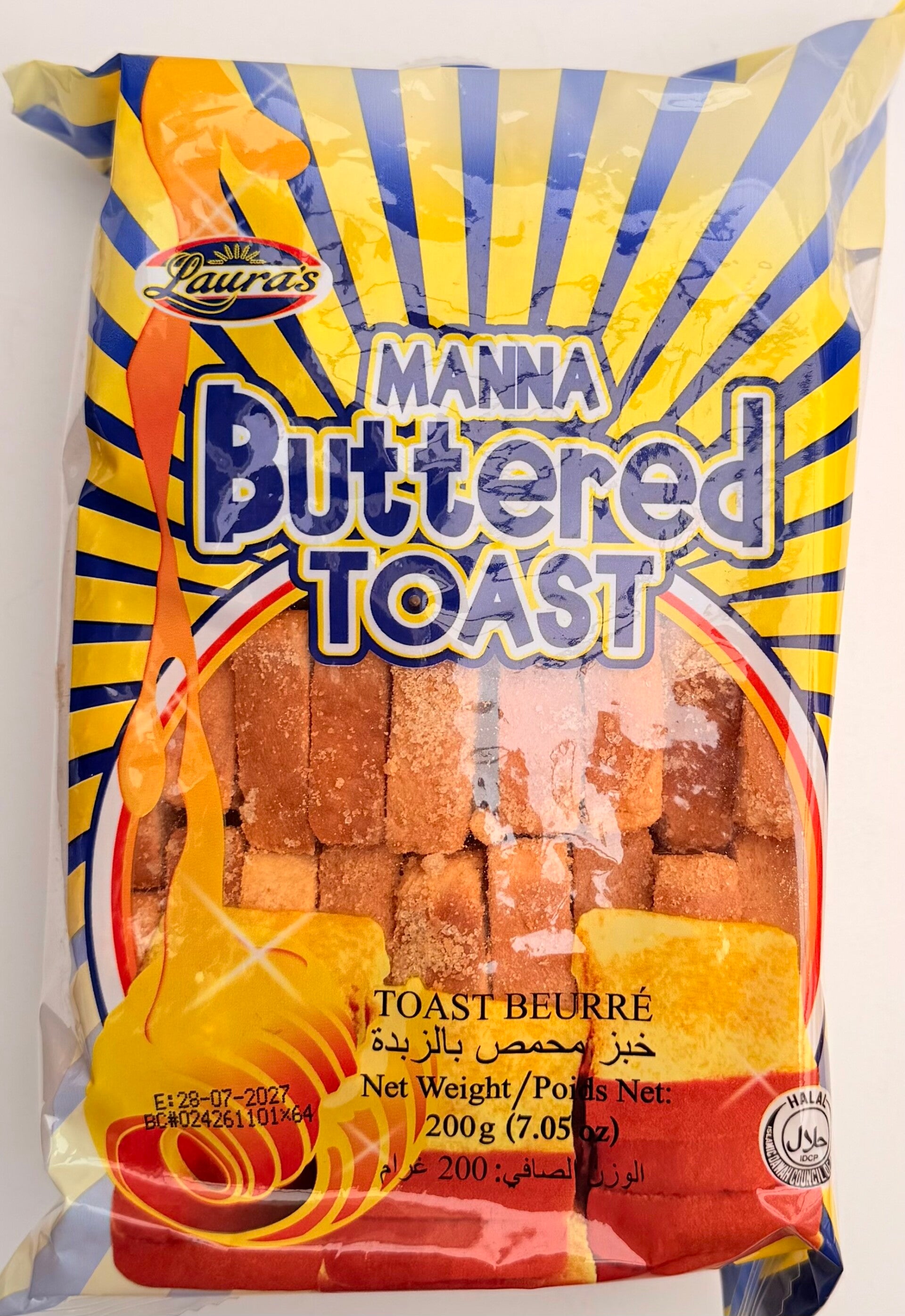 LAURAS MANNA BUTTER TOAST ( 200G )