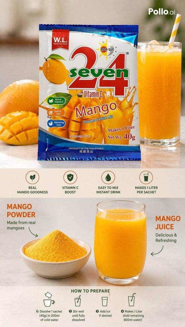 WL  MANGO POWDERED DRINK ( 40G )