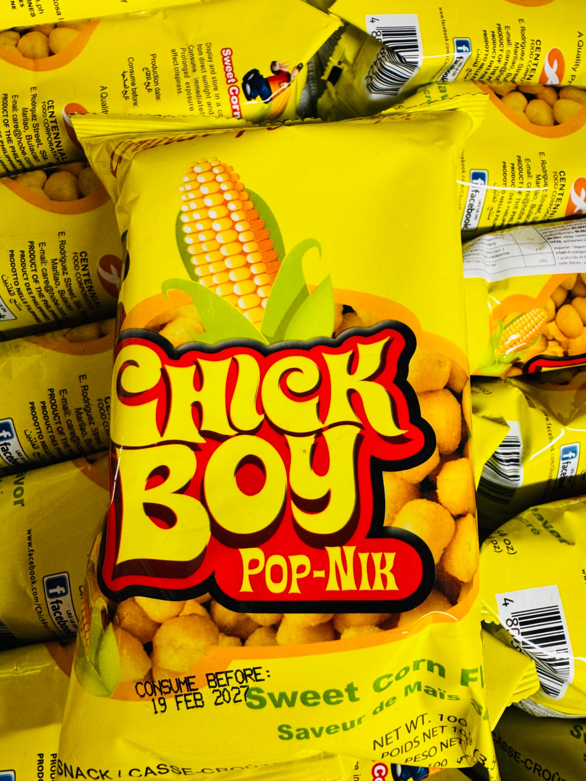 CHICKBOY SWEET CORN ( 100G )