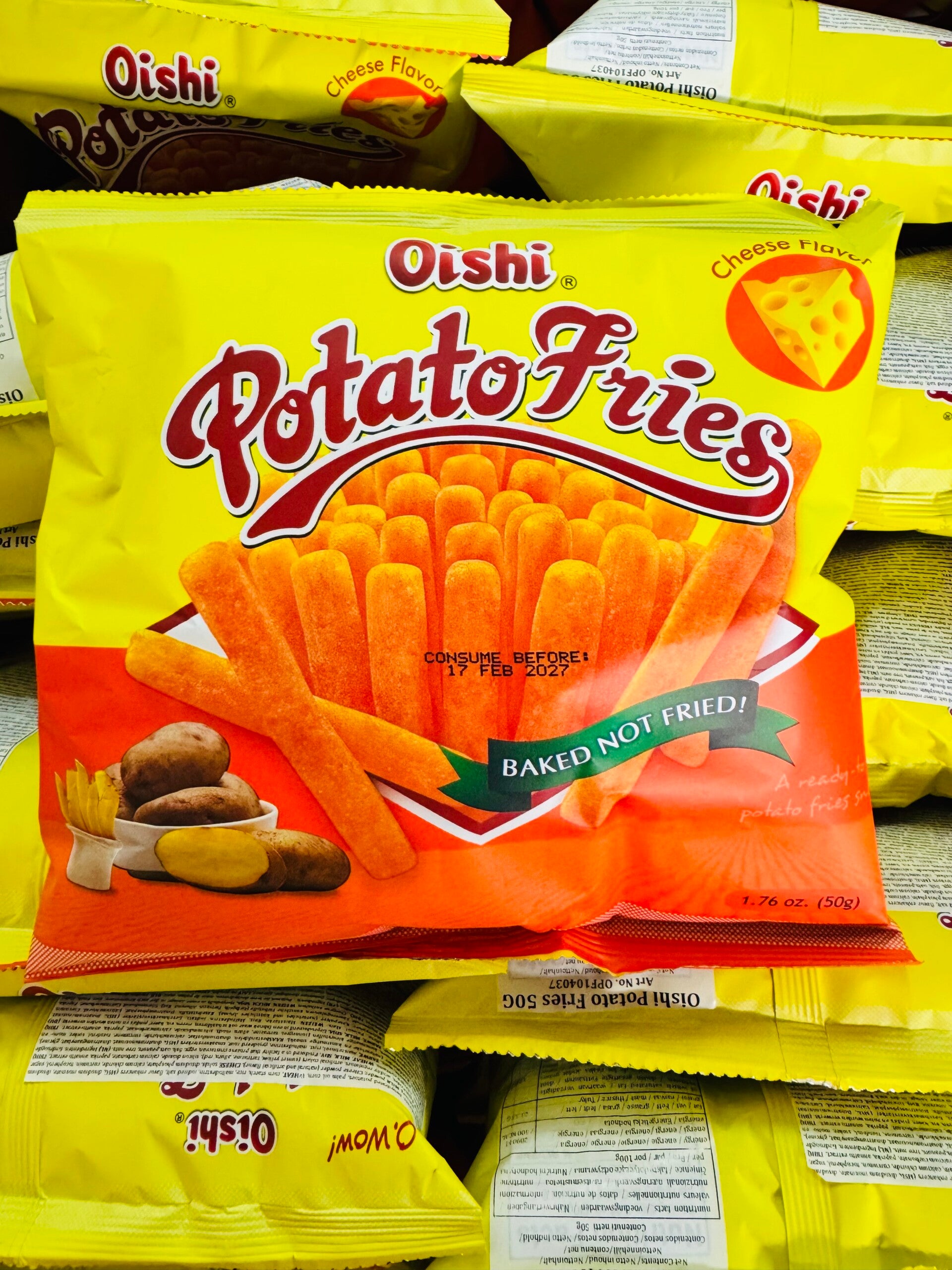 POTATO FRIES CHEESE ( 50G )