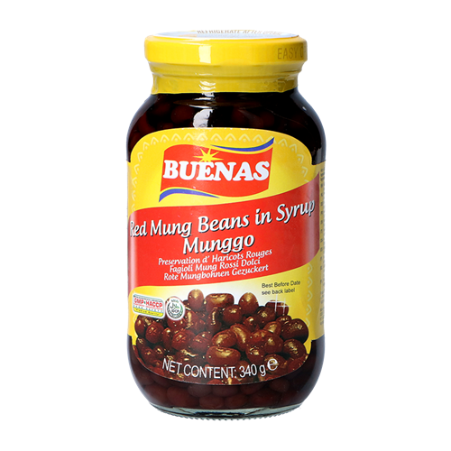 Buenas  Red Mung Beans in Syrup (340g)