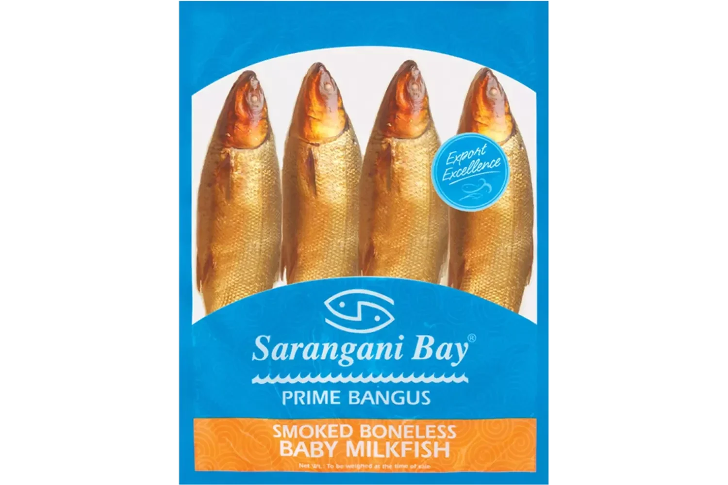 Sarangani - Fresh Smoked Deboned Baby Milkfish ( FROZEN )