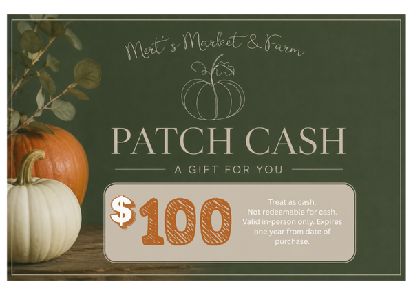 $100 Patch Cash Gift Card