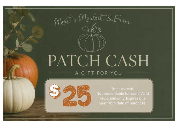 $25 Patch Cash Gift Card
