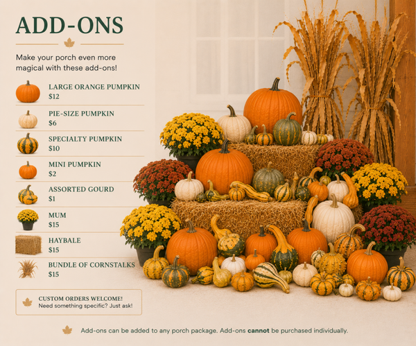 Individual Add-On's ($10)