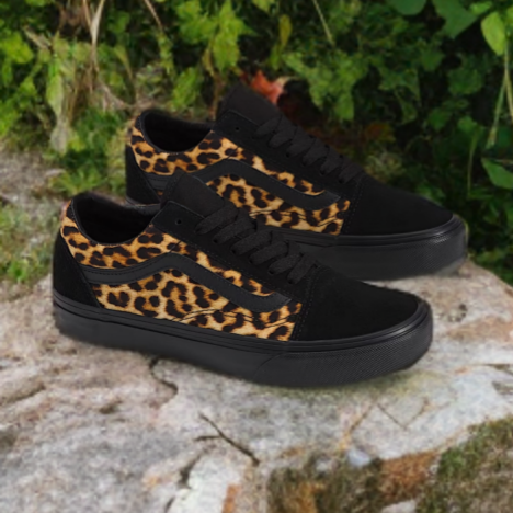 Leopard Old Skool Vans 6W/4.5Y
