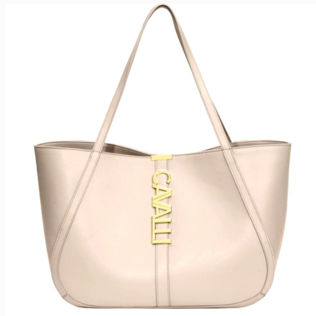 Cavalli Class Cream Tote