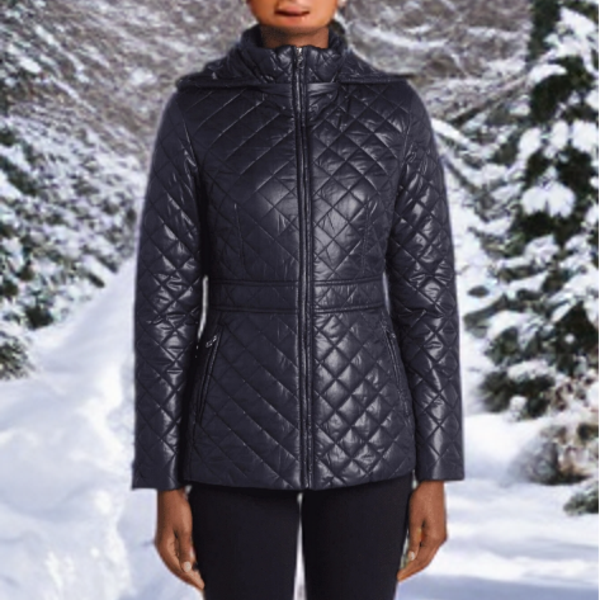 Kate Spade New York hooded Quilted Jacket