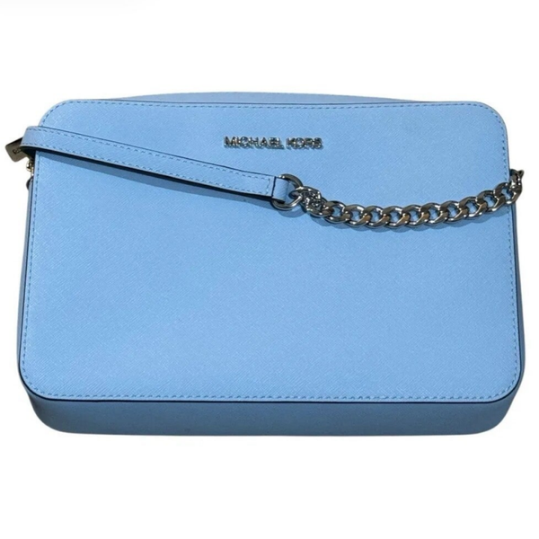 Michael Kors Women's Jet Set Large Saffiano Leather Crossbody Bag