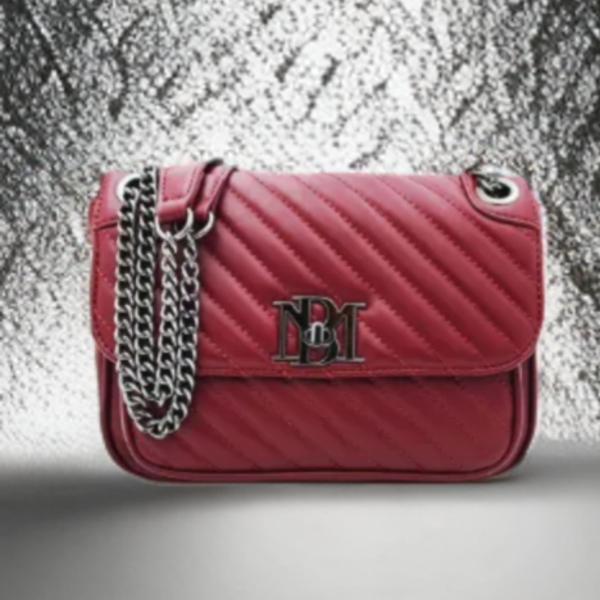 Badgley Mischka Quilted clutch bag