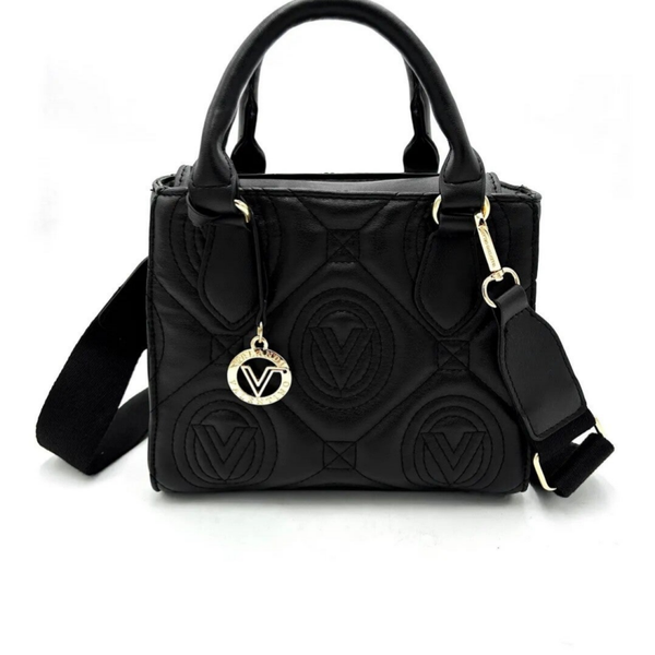 Valentino Orlandi Quilted Medium Tote Bag