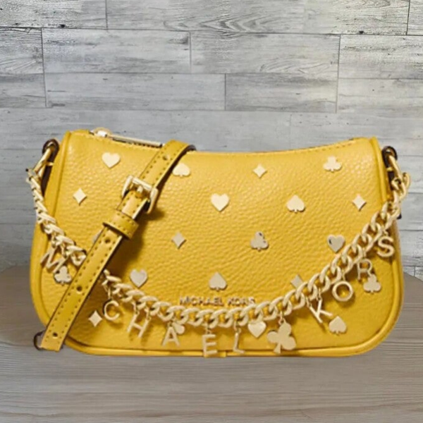 Michael Kors Carmela Small Embellished Crossbody Bag