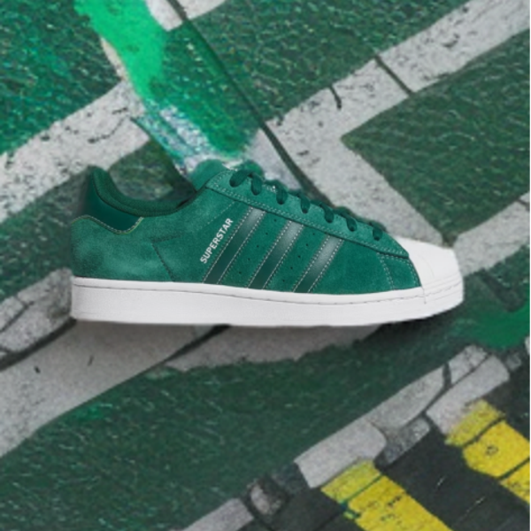 Adidas Green on Green Superstars 10.5M