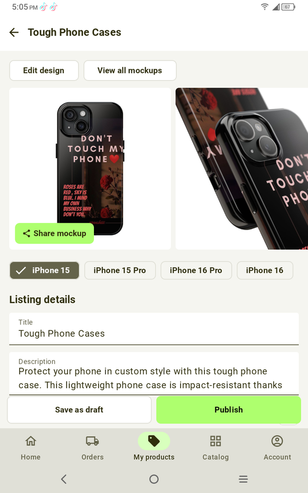 iPhone 15 phone case