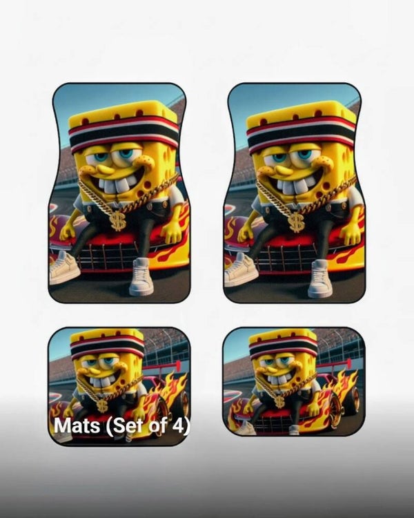 SpongeBob Car Mats