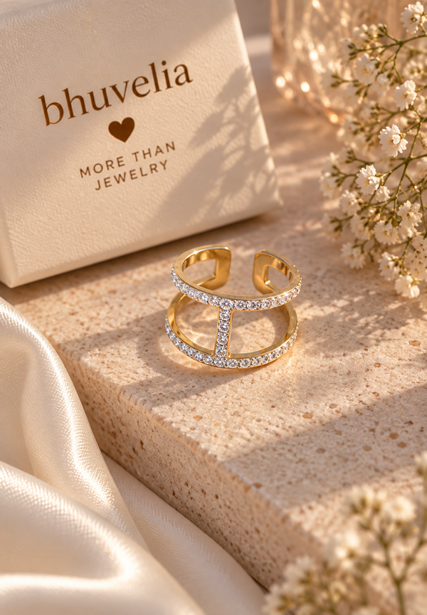 Bague éclat d’or
