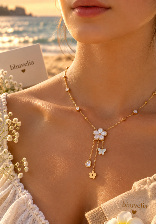 Collier fleur