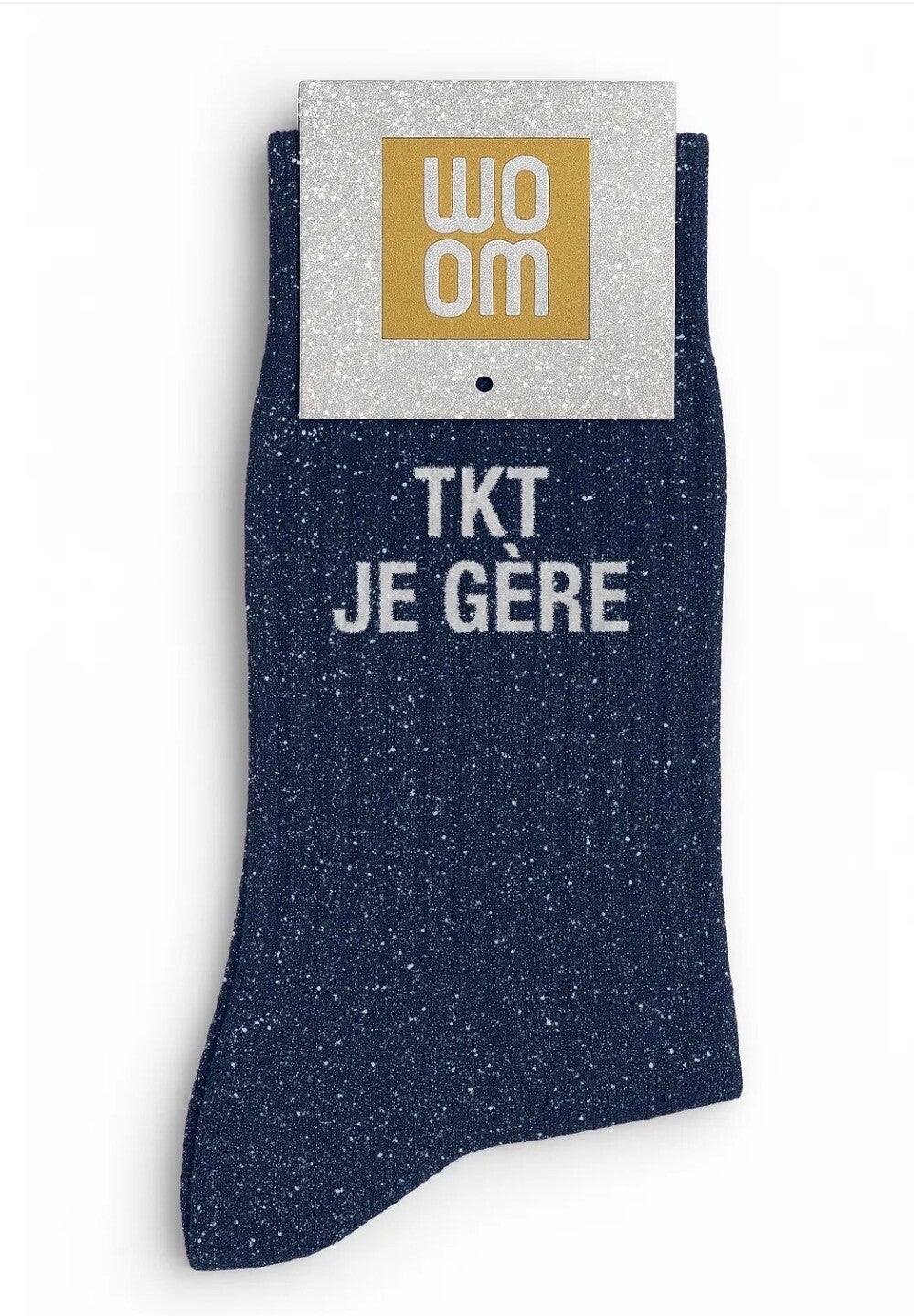 Chaussette à paillettes tkt je gère