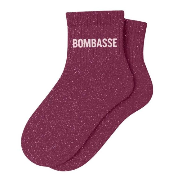 Chaussette à paillettes bombasse