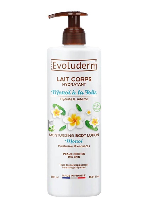 Lait Corps Hydratant Monoï à la Folie - 1000ml - Ingrédients d'Origine Naturelle