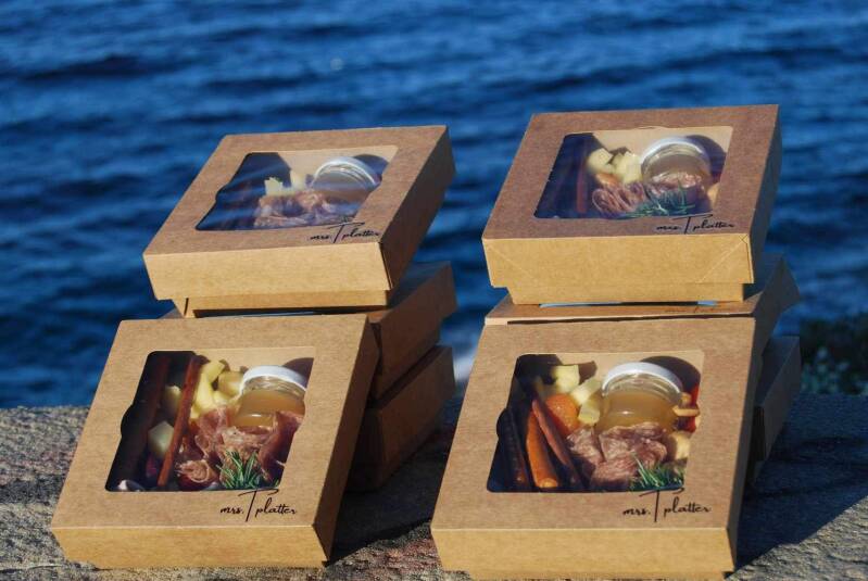 Ατομικά κουτιά αλλαντικών τυριών