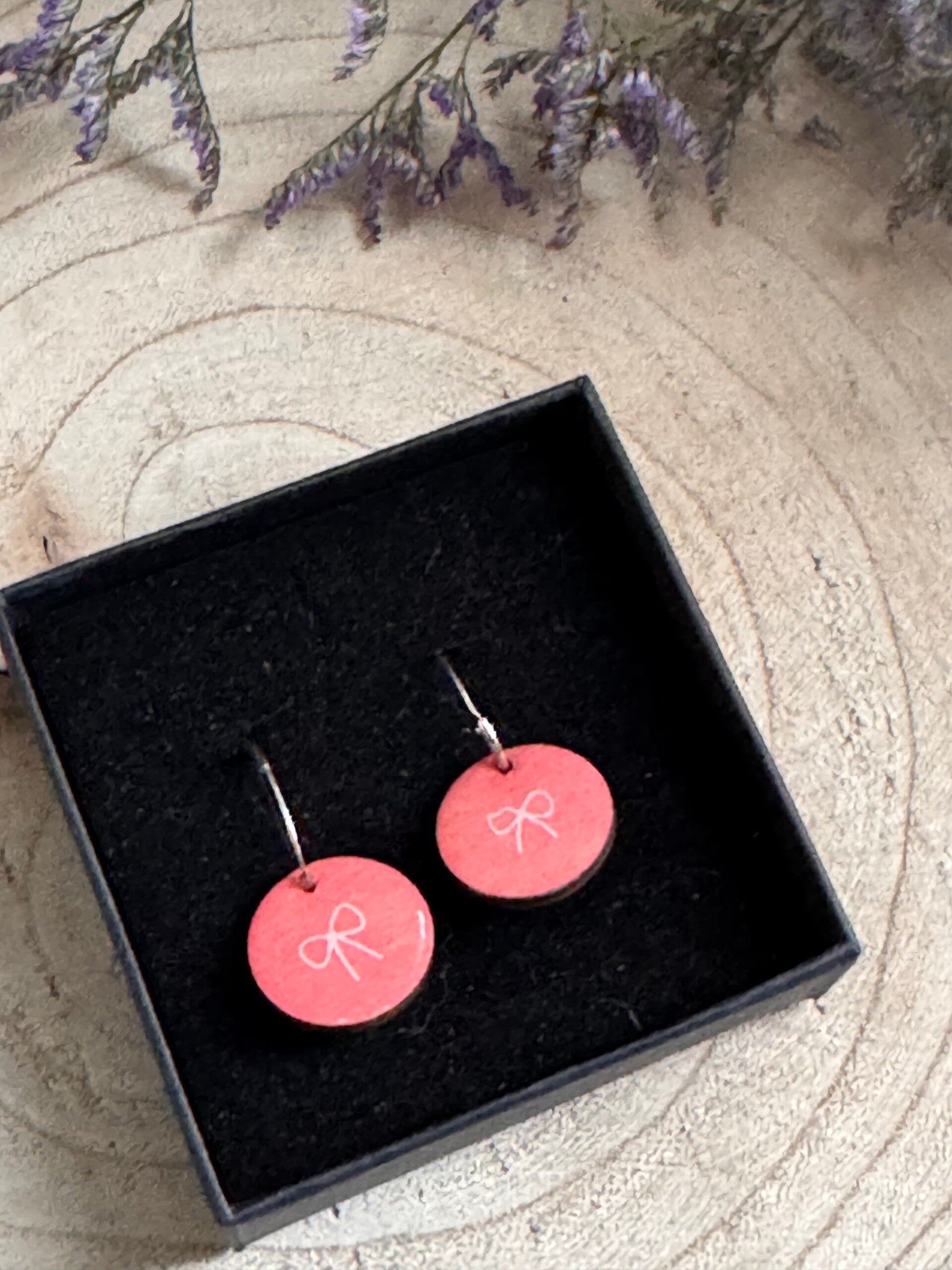 Oorbel multiplex zilver